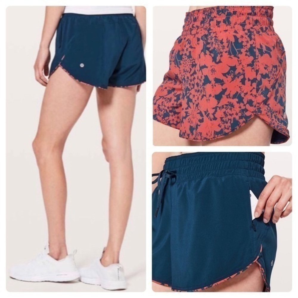 Lululemon Choose A Side Short 3" in Onyx Blue